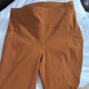Lululemon Athletica Rust Leggings